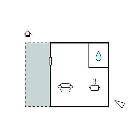 アパート Cozy In Zukve *